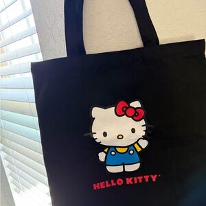 Hello Kitty Black Tote Bag